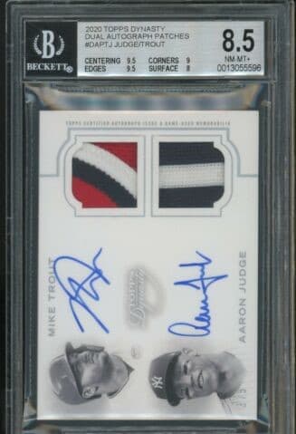 Aaron Judge 2020 topps