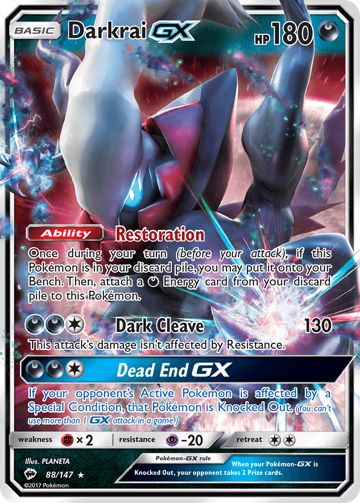 Darkrai GX #88