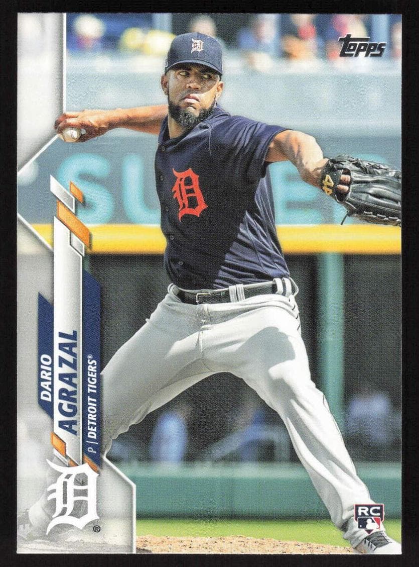 Dario Agrazal 2020 topps Topps Update