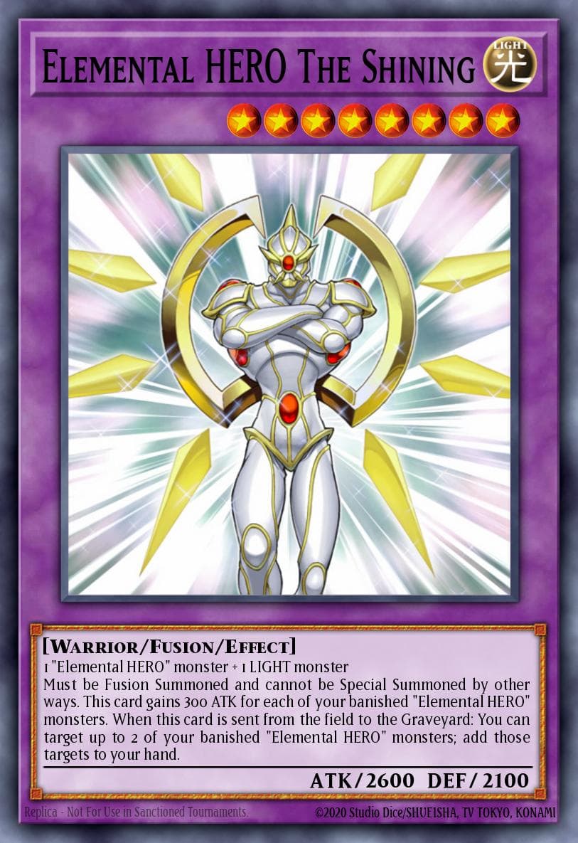 Elemental HERO The Shining 2012 Yu-Gi-Oh!