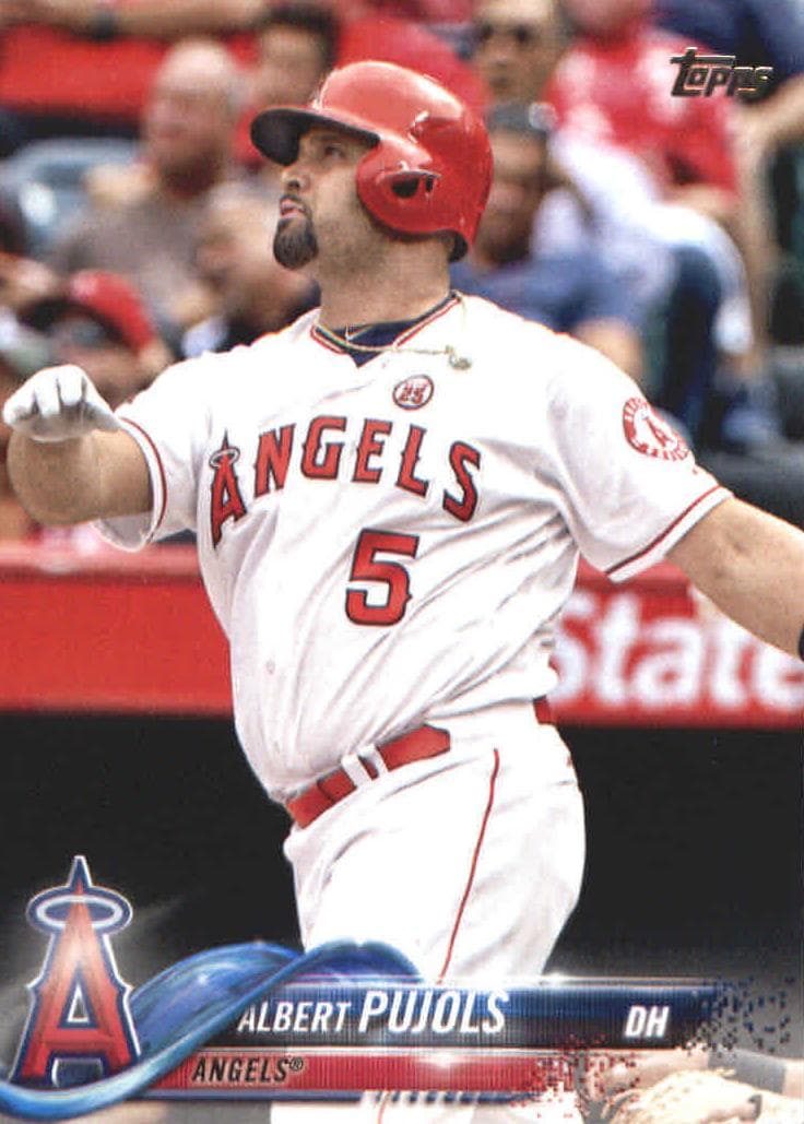Albert Pujols 2018 topps Topps