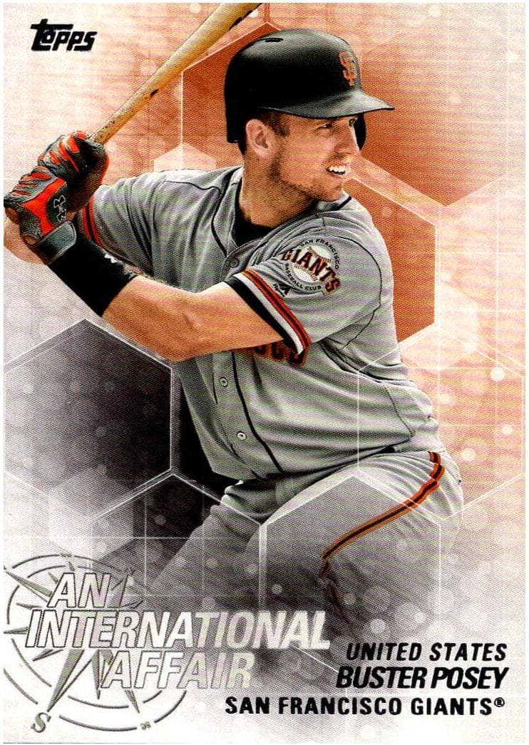 Buster Posey 2018 topps Topps Update