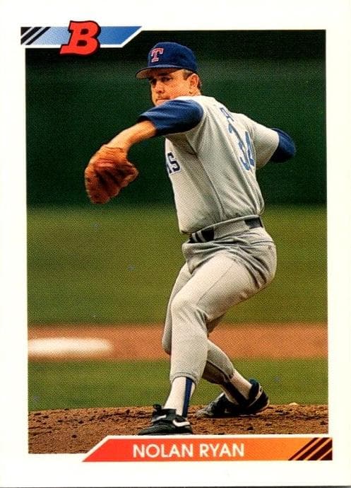 Nolan Ryan 1992 bowman