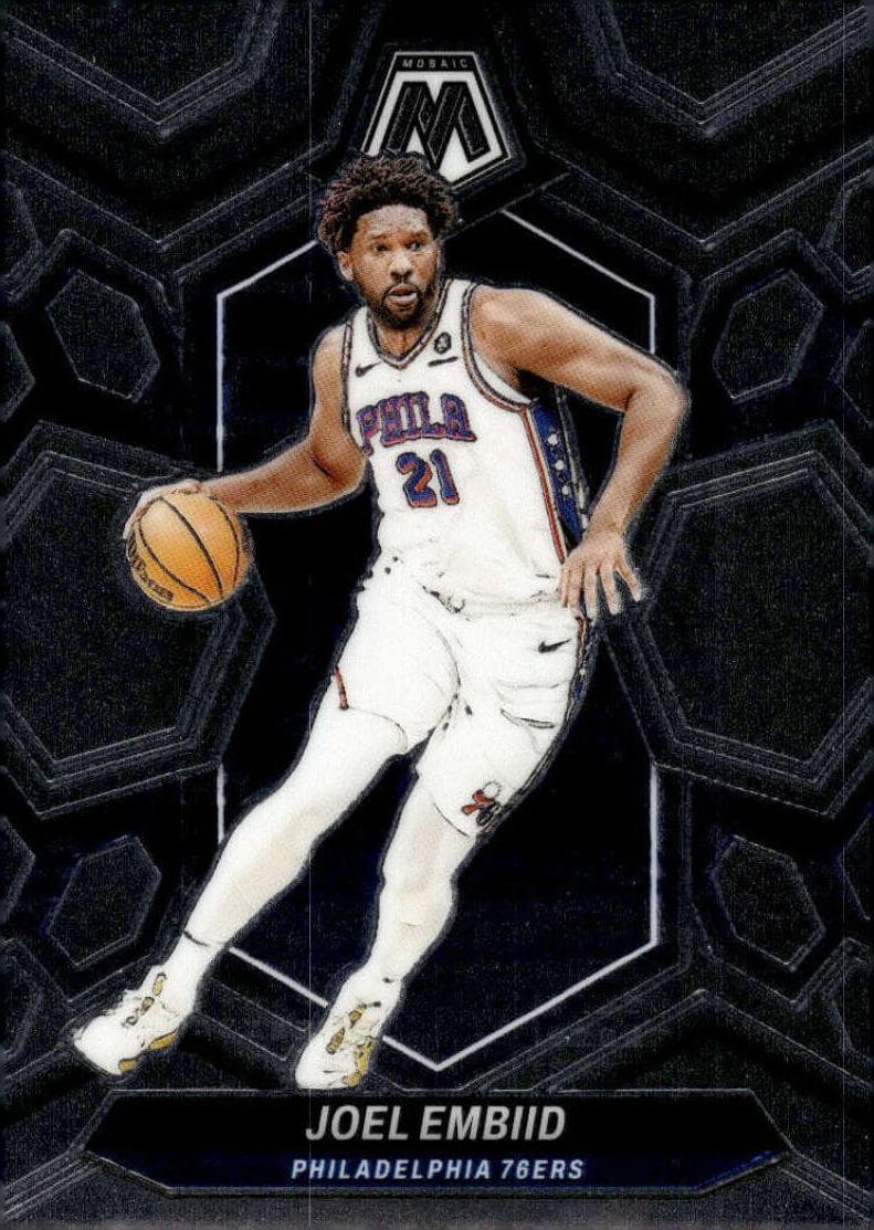 Joel Embiid 2023 panini Panini Mosaic