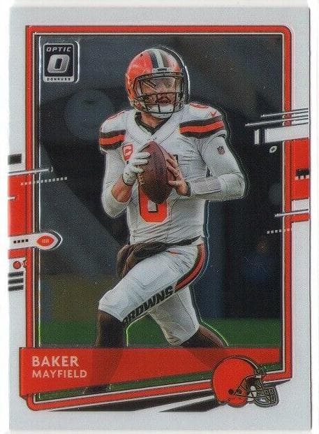 Baker Mayfield 2020 panini Donruss Optic