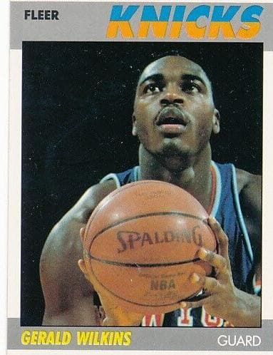 Gerald Wilkins trading card