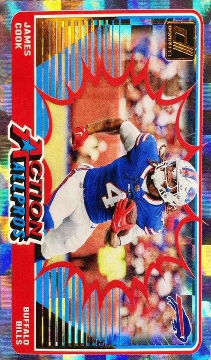 James Cook 2024 panini Donruss