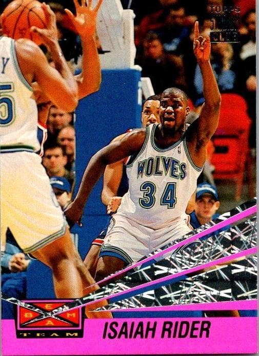 Isaiah Rider 1993 unknown Stadium Club