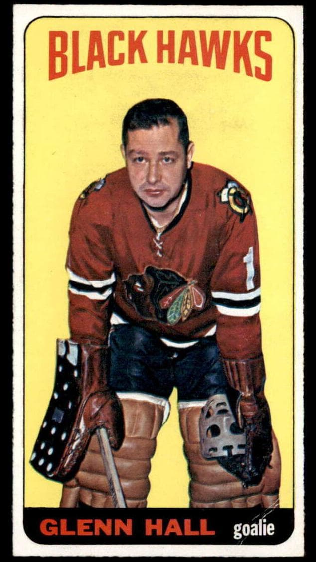 Glenn Hall 1964 topps Topps