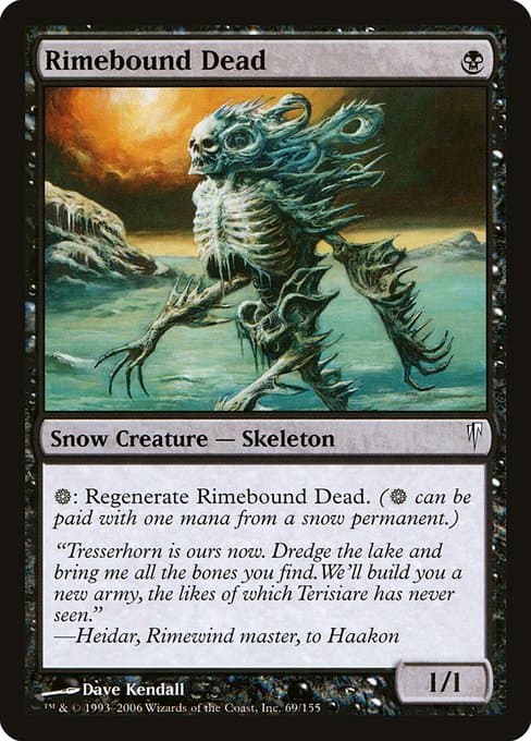 Rimebound Dead 2006 Magic: The Gathering
