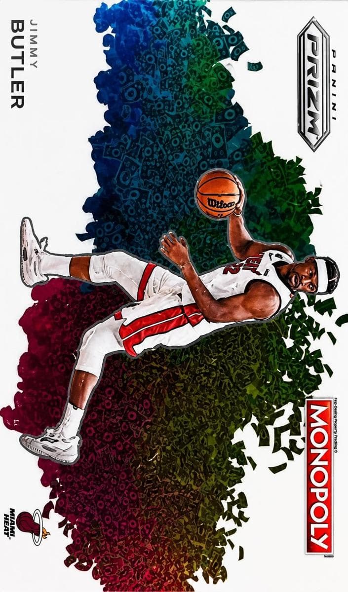 Jimmy Butler 2023 panini Panini Prizm Monopoly