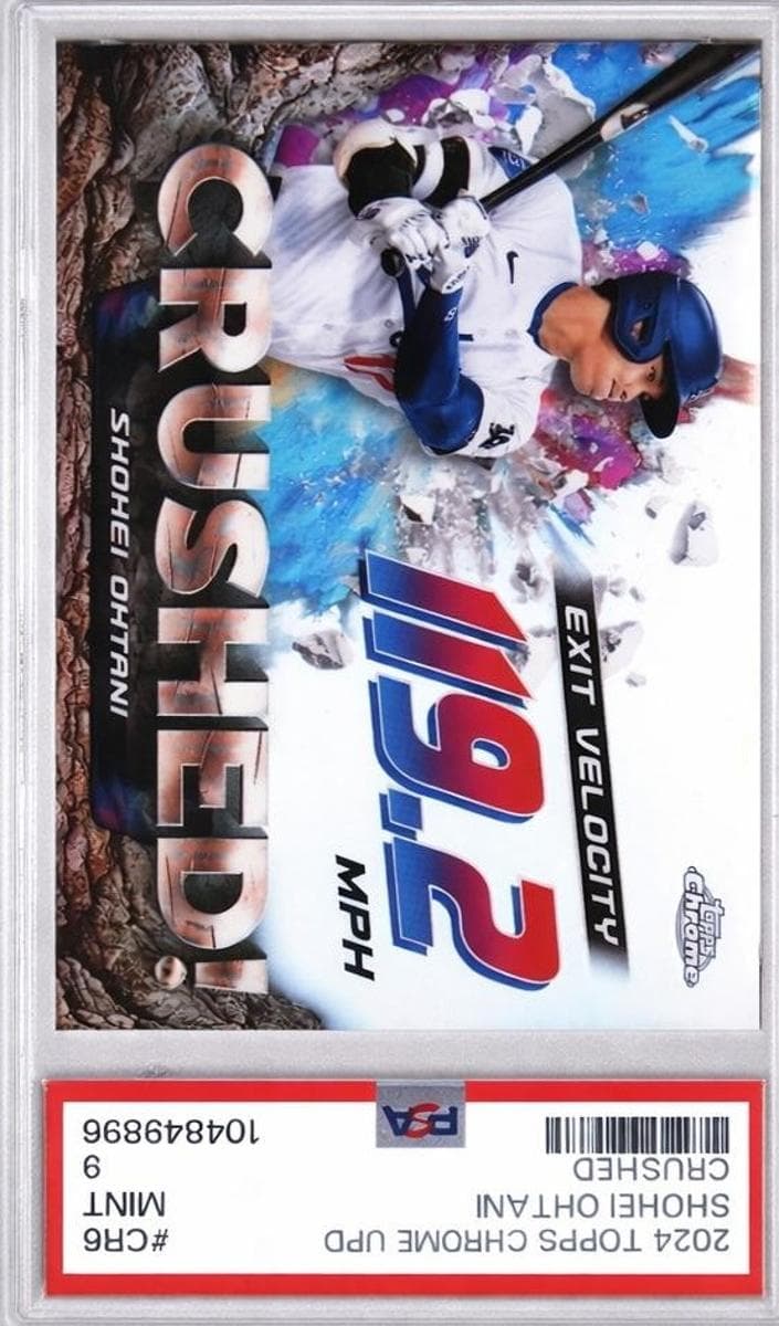 Shohei Ohtani 2024 topps Topps Chrome Update