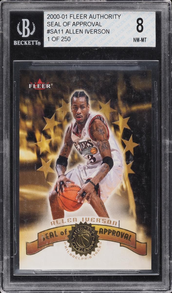 Allen Iverson 2000 fleer
