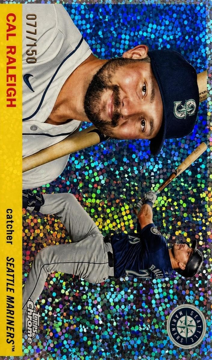 Cal Raleigh 2025 topps Topps Chrome Platinum