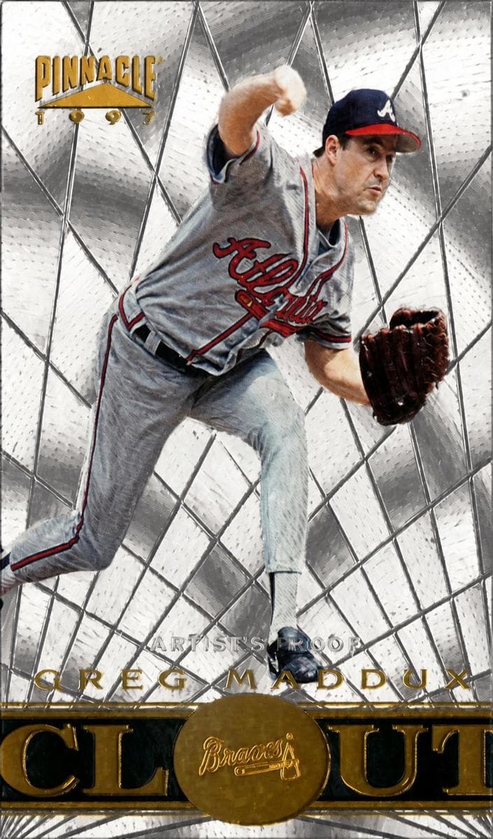Greg Maddux 1997 unknown Pinnacle