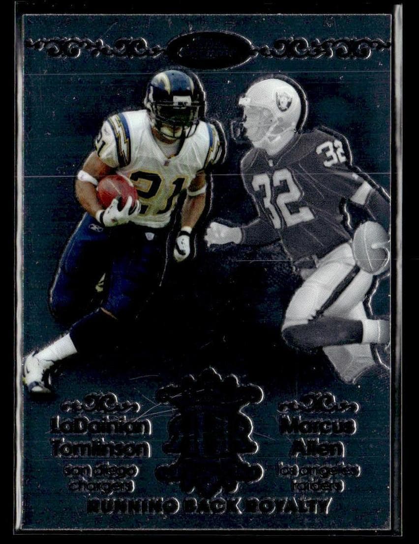 LaDainian Tomlinson / Marcus Allen 2007 topps