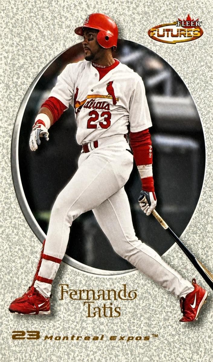 Fernando Tatis 2001 fleer Fleer Futures
