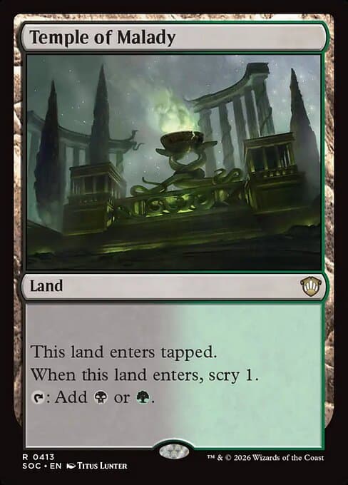 Temple of Malady 2024 Magic: The Gathering Fallout
