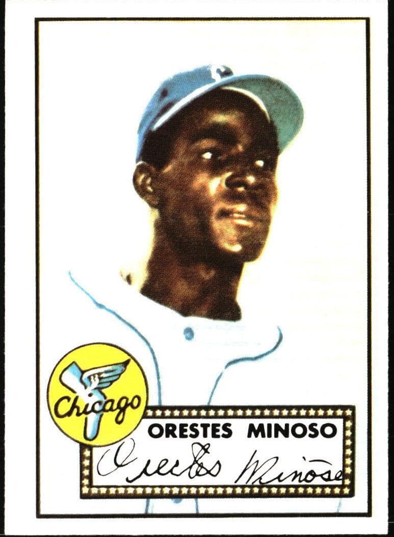 Orestes Minoso 1952 topps Topps