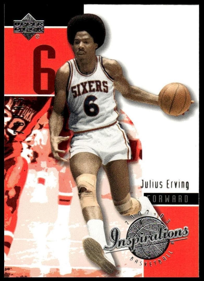 Julius Erving 2002 upper-deck Inspirations