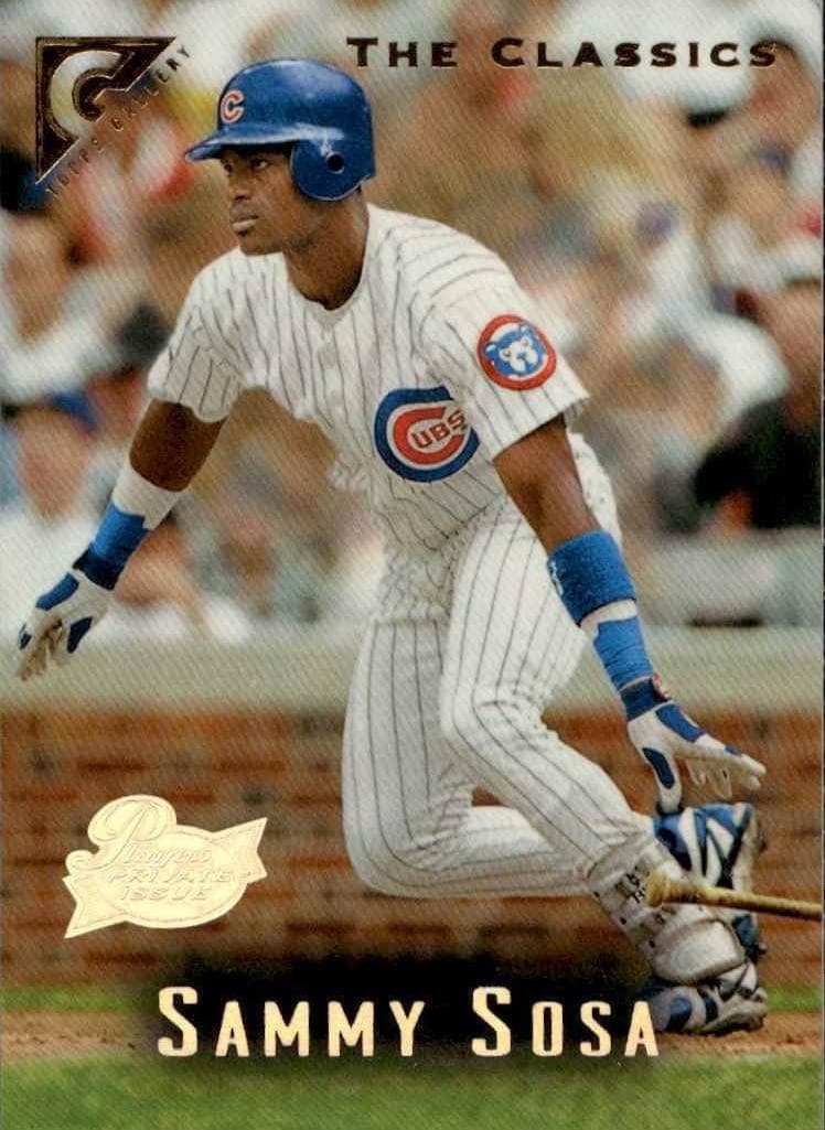 Sammy Sosa 1996 topps Topps Gallery