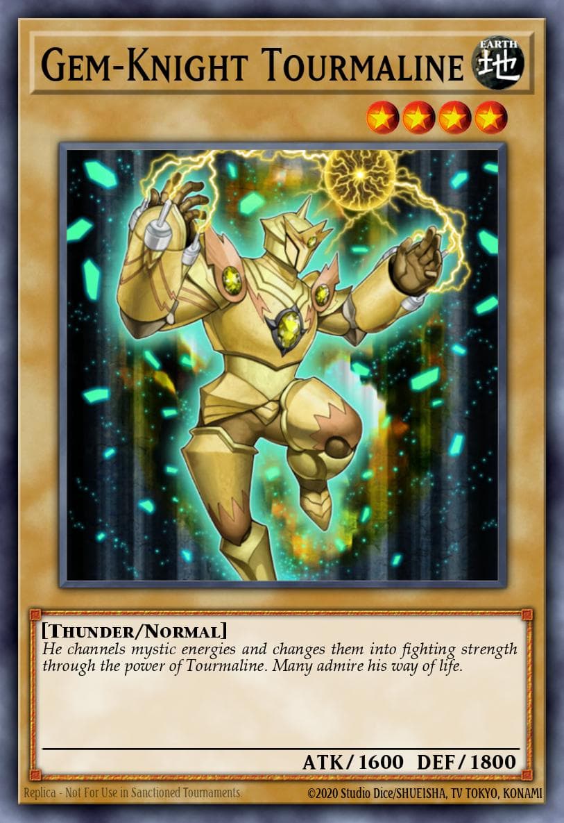 Gem-Knight Tourmaline #SP15-EN001