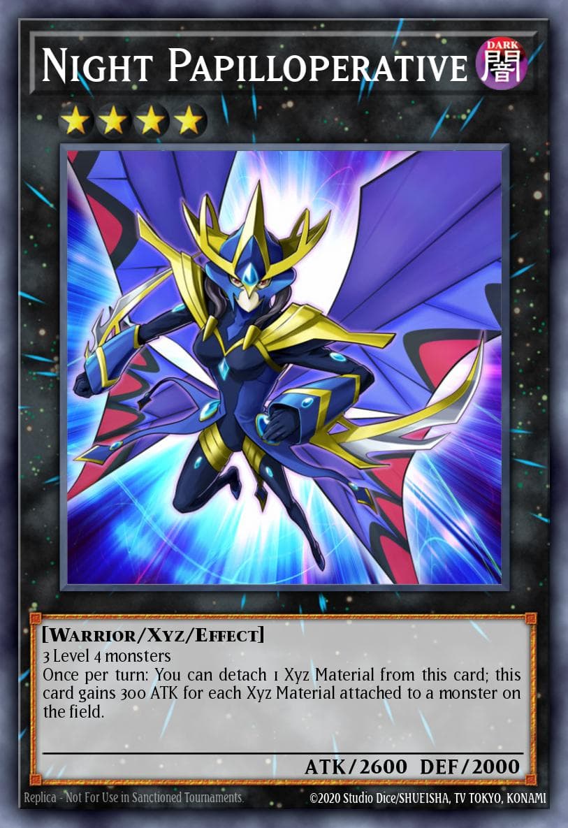 Night Papilloperative 2013 Yu-Gi-Oh! Number Hunters