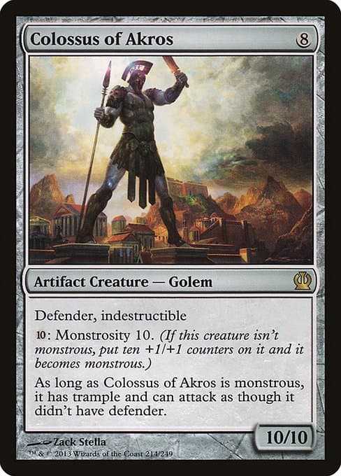 Colossus of Akros 2013 Magic: The Gathering Theros