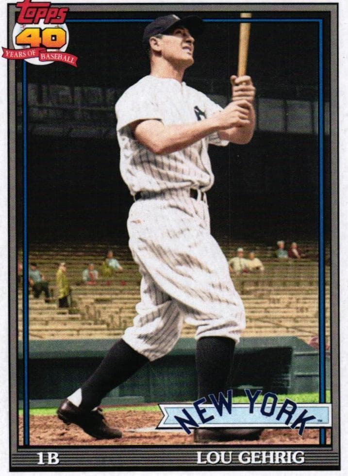 Lou Gehrig #195