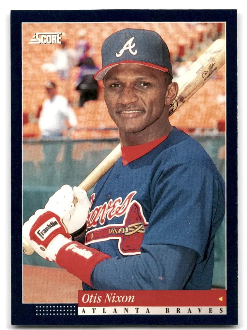 Otis Nixon 1994 panini Score