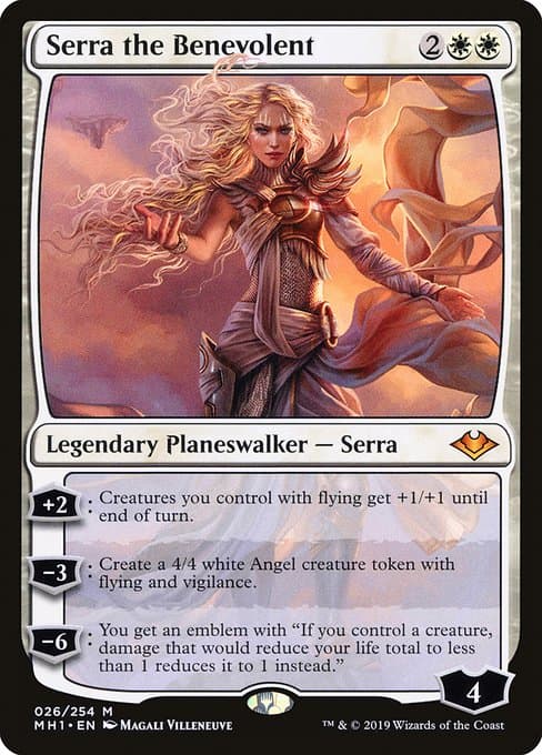Serra the Benevolent 2019 Magic: The Gathering Modern Horizons