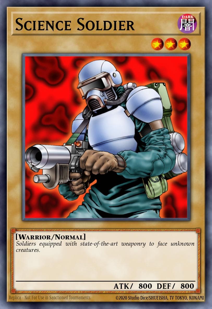 Science Soldier 2002 Yu-Gi-Oh! Pharaoh's Servant