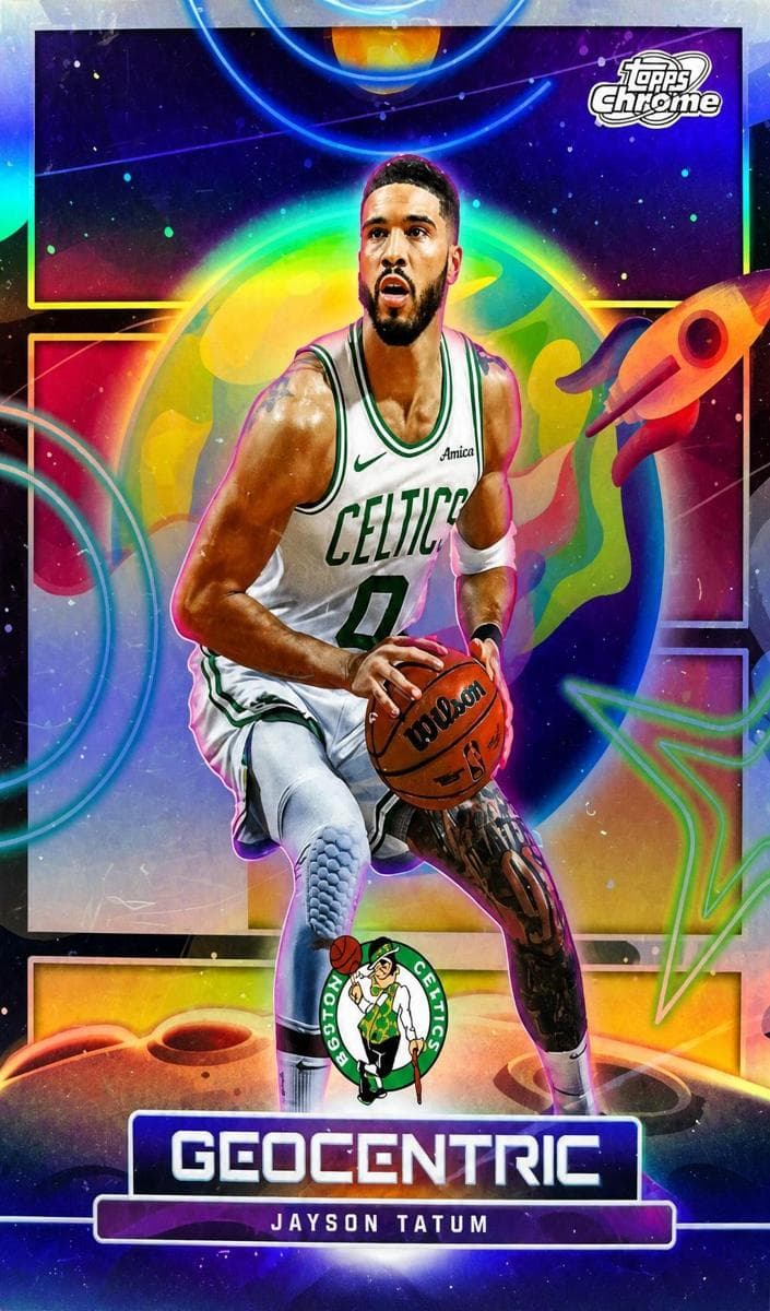Jayson Tatum 2025 topps Topps Cosmic Chrome