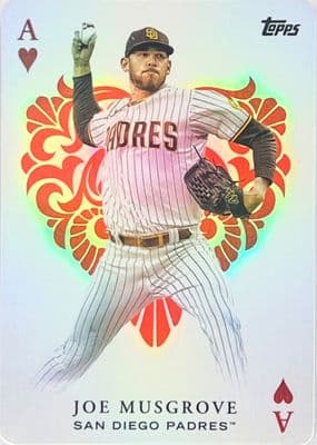 Joe Musgrove trading card