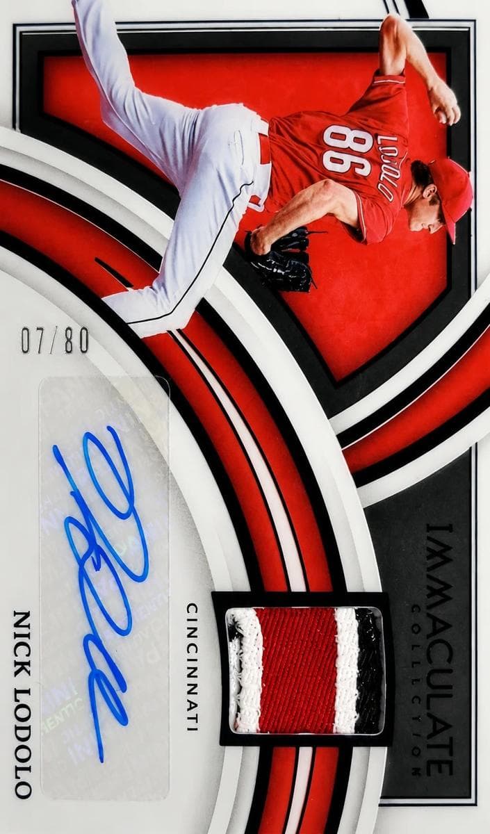 Nick Lodolo 2022 panini Panini Immaculate Collection