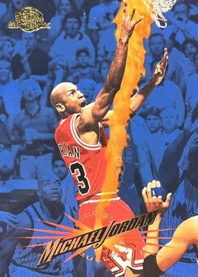 Michael Jordan 1995 fleer