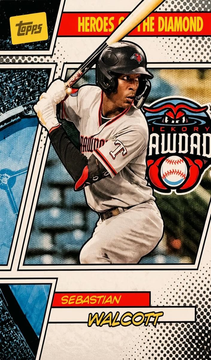 Sebastian Walcott 2024 topps Topps Pro Debut