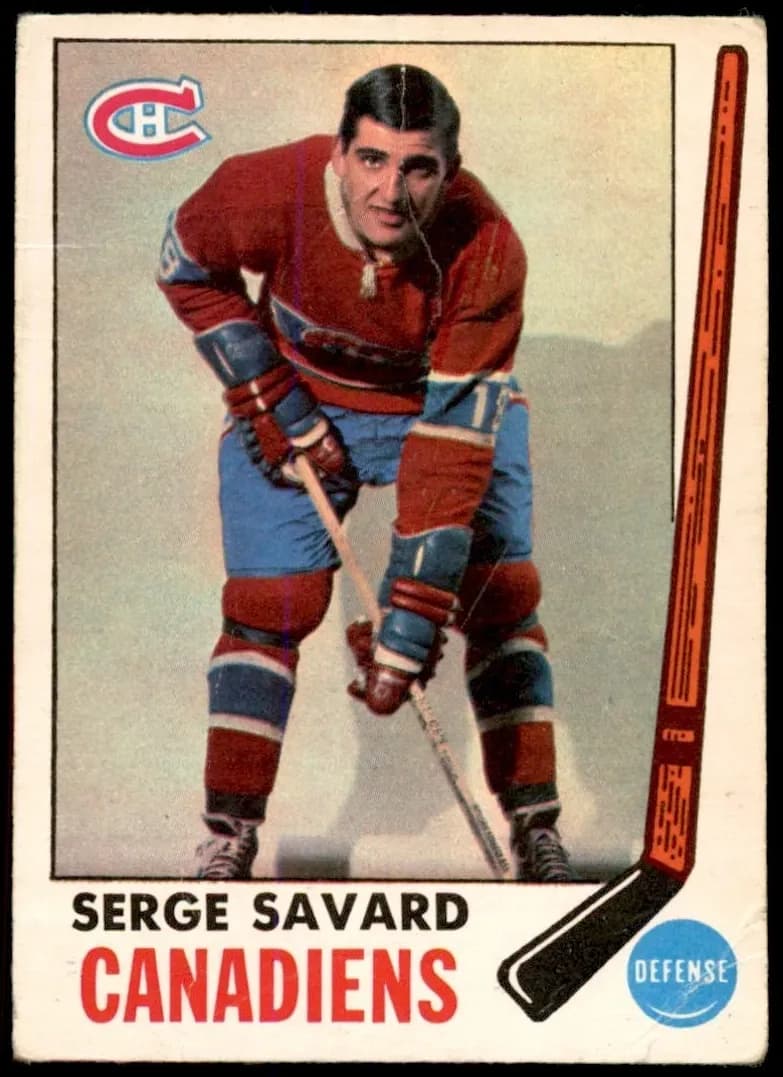 Serge Savard 1969 topps O-Pee-Chee