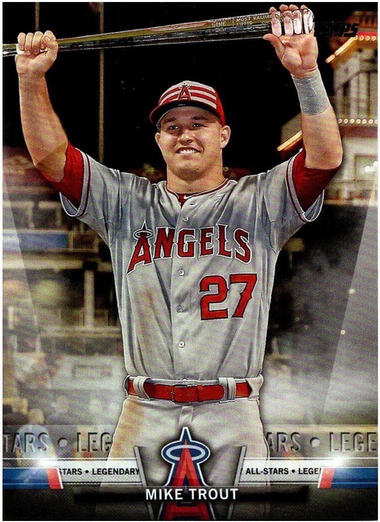 Mike Trout 2018 topps Topps Update
