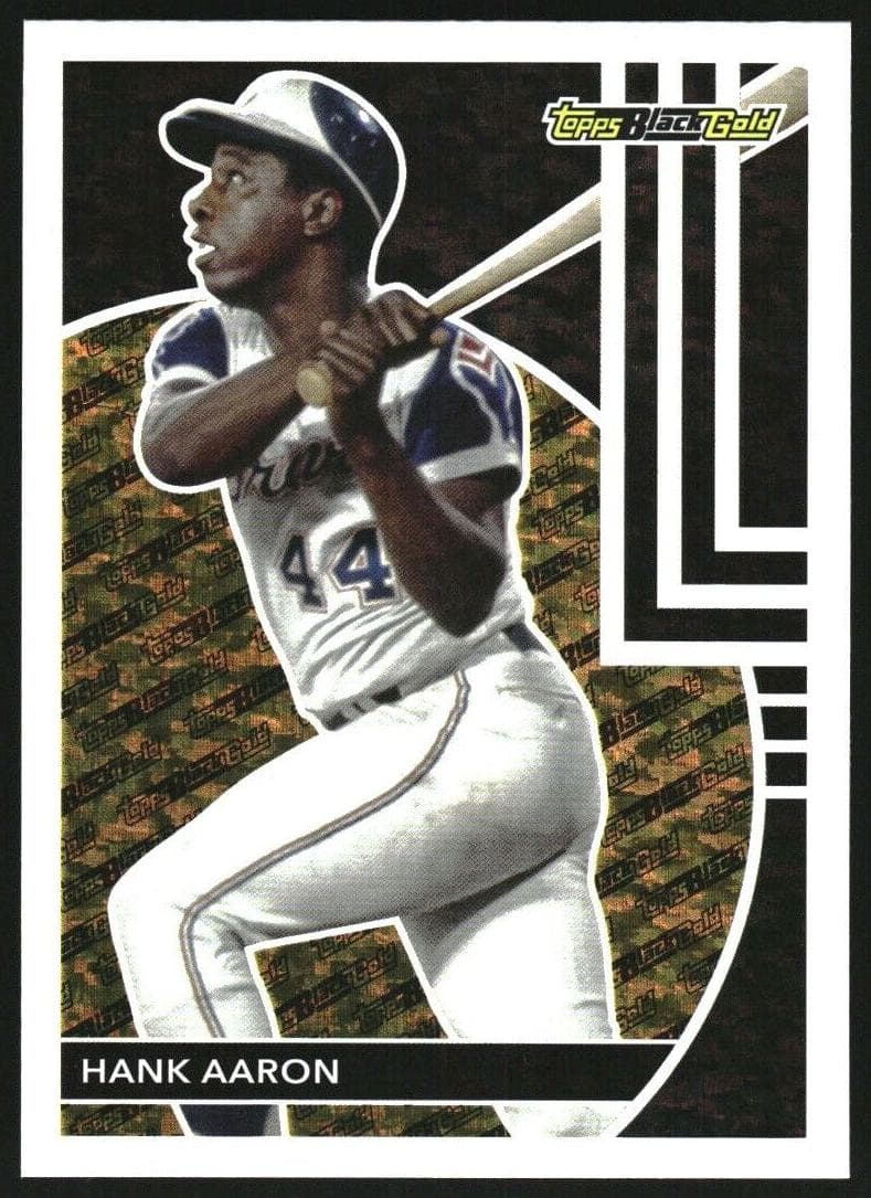 Hank Aaron 2024 topps Topps Update