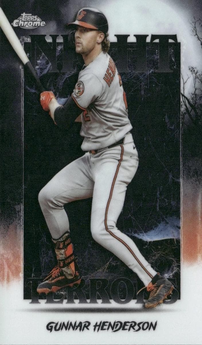 Gunnar Henderson 2025 topps Topps Chrome Update