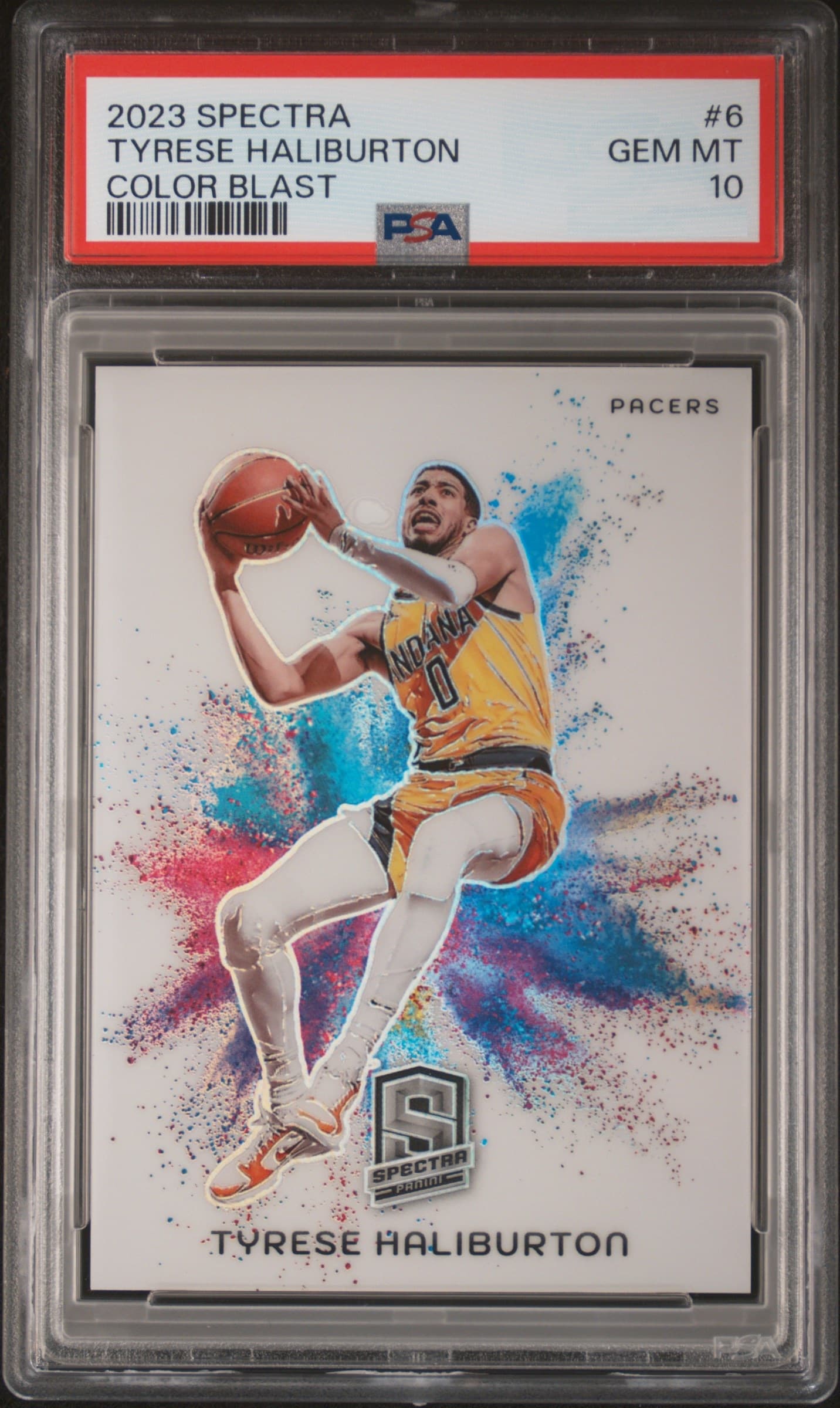Tyrese Haliburton 2023 panini Panini Spectra