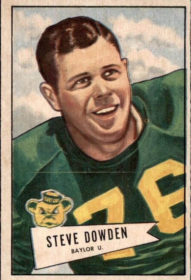 Steve Dowden 1952 bowman Bowman Small