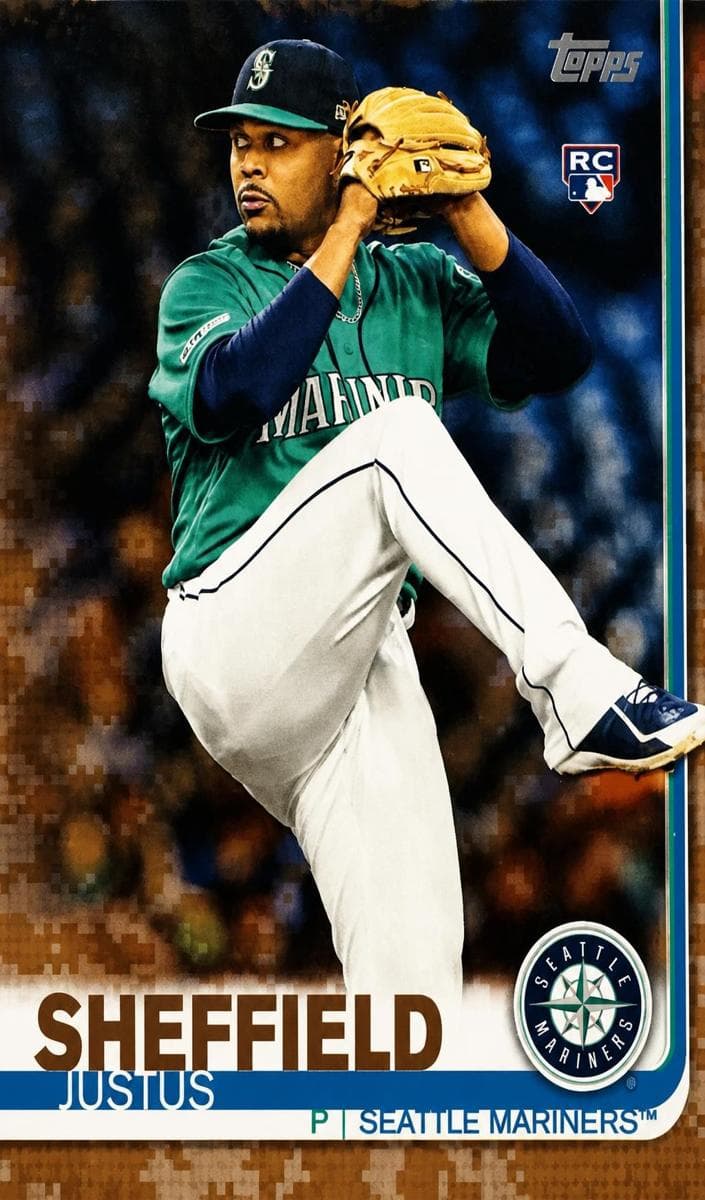 Justus Sheffield 2019 topps Topps Update