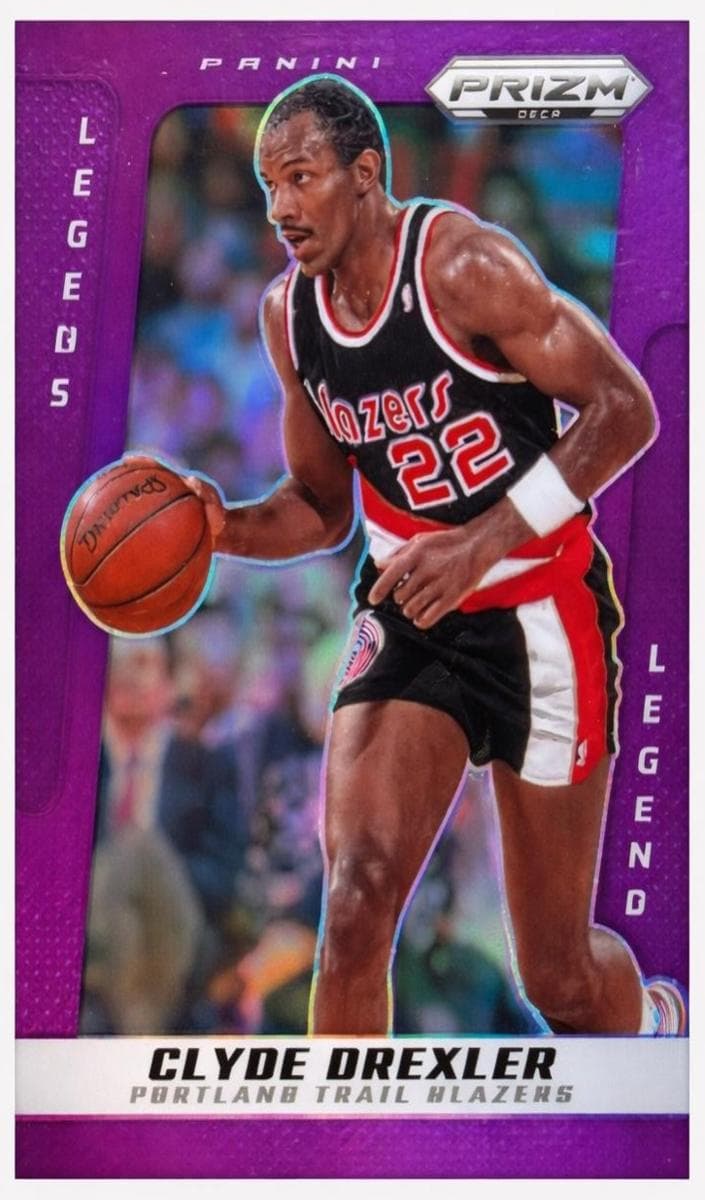 Clyde Drexler 2024 panini Panini Prizm Deca