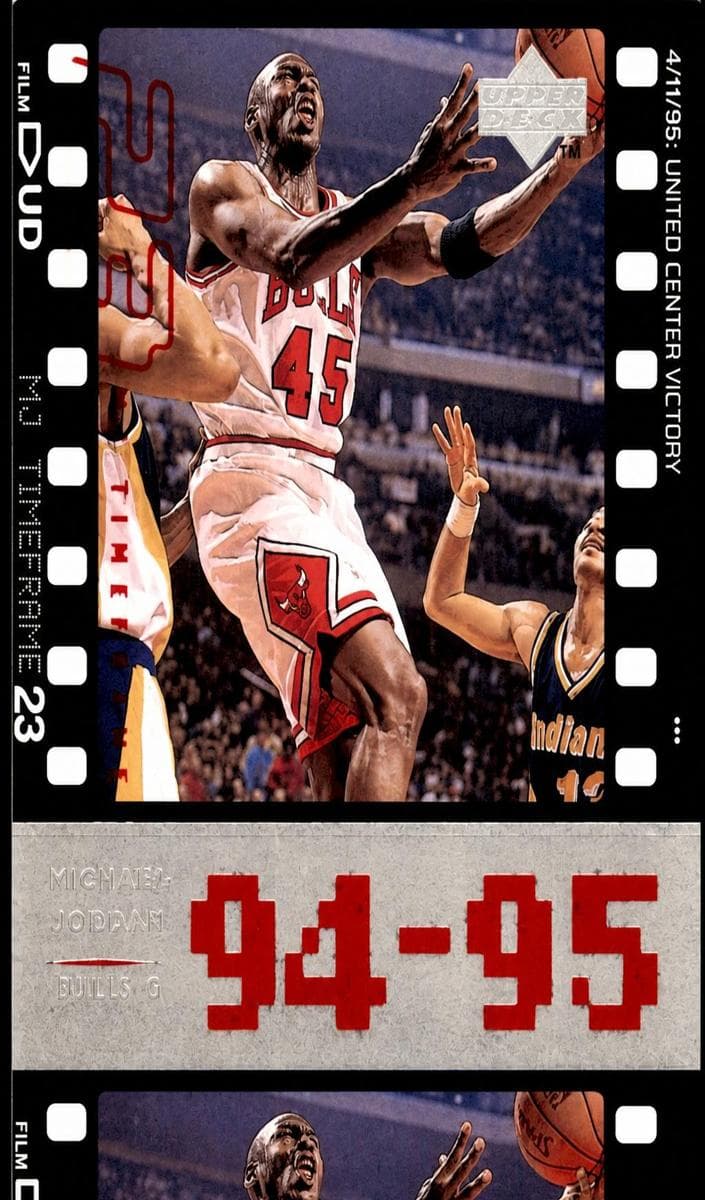 Michael Jordan 1998 upper-deck Michael Jordan Living Legend