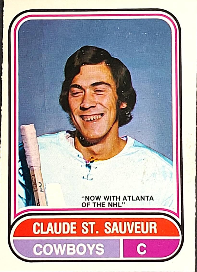 Claude St. Sauveur 1975 o-pee-chee Wha