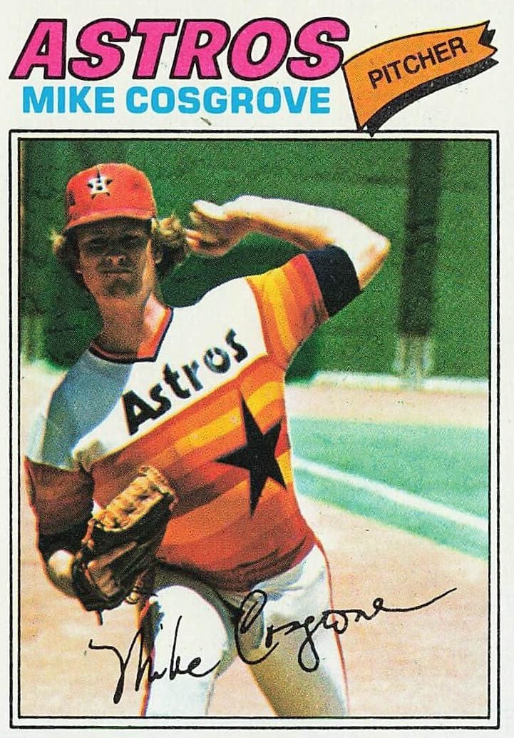 Mike Cosgrove 1977 topps Topps