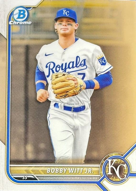 Bobby Witt Jr. 2022 bowman Bowman