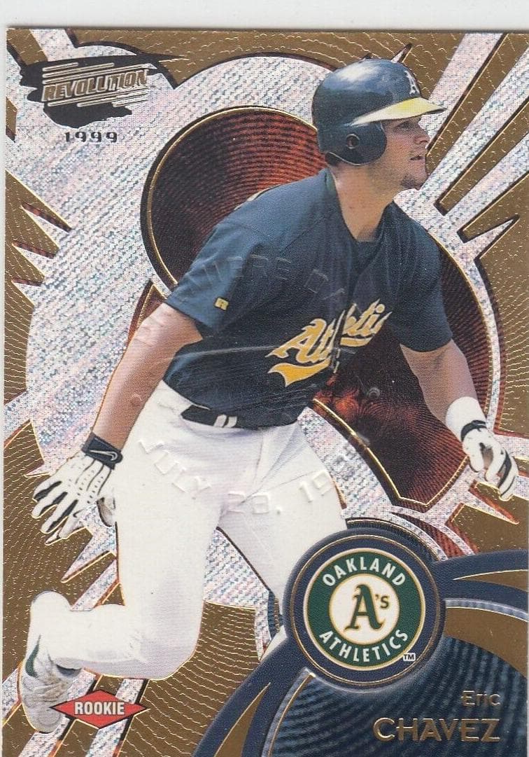Eric Chavez 1999 panini Pacific Revolution
